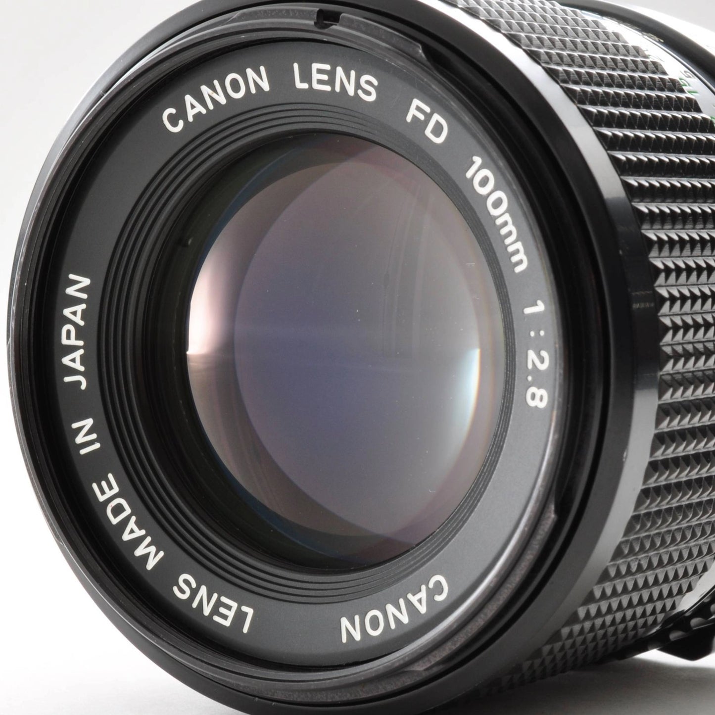 Canon NEW FD 100mm F/2.8 MF NFD Lens w/Filter Near Mint From Japan y0116