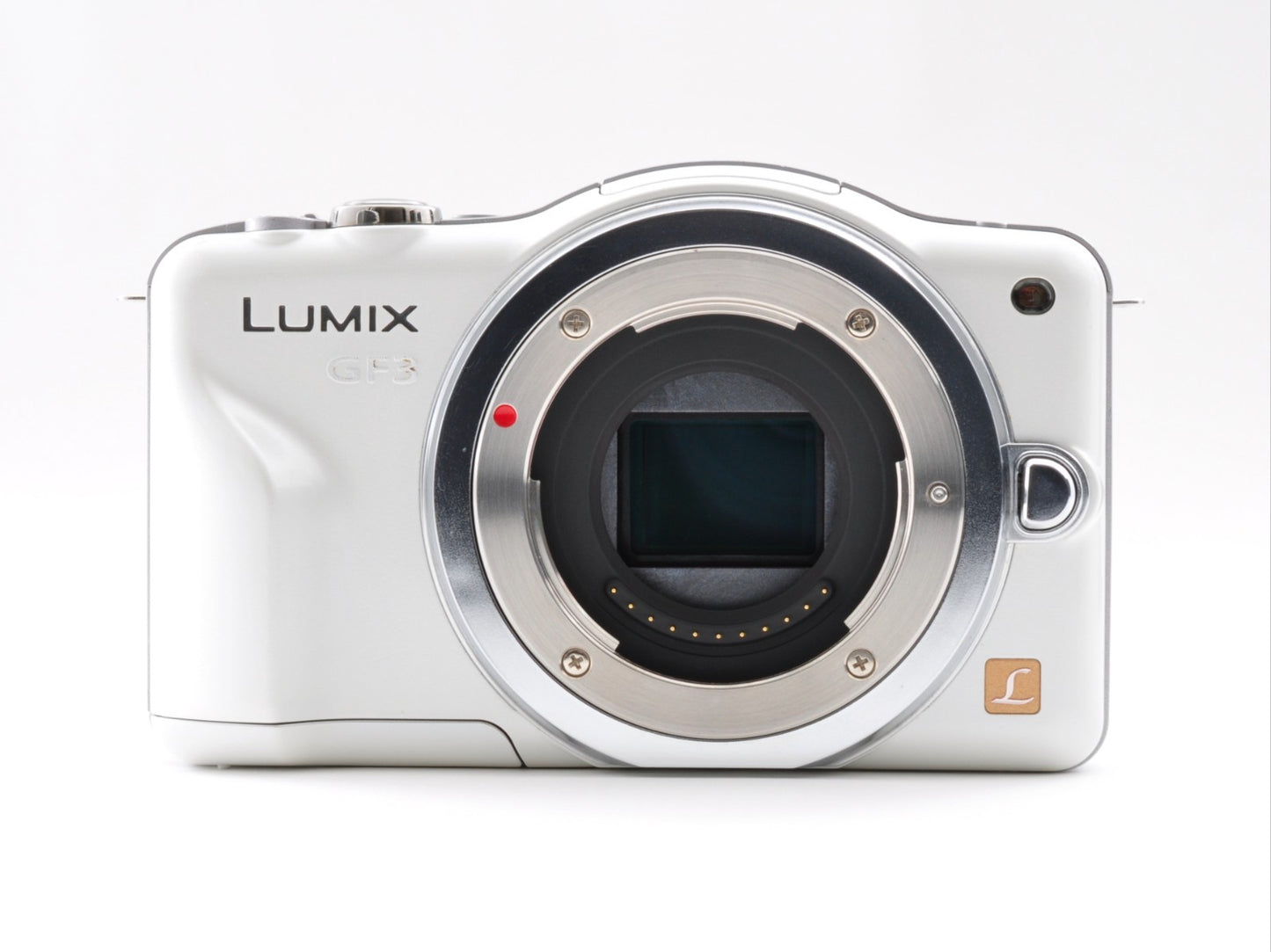 Panasonic LUMIX DMC-GF3 Digital Camera White Body Only Near Mint From Japan 0238