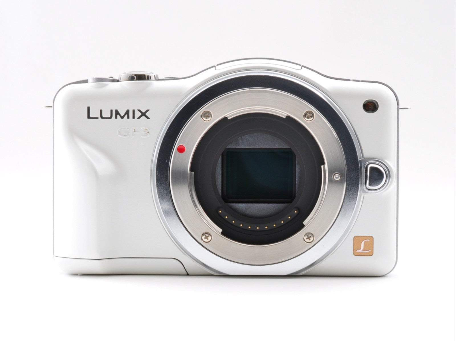 Panasonic LUMIX DMC-GF3 Digital Camera White Body Only Near Mint From Japan 0238