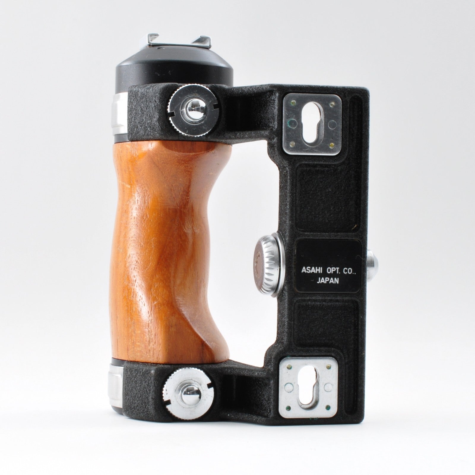 ASAHI PENTAX Wood Hand Grip For 6*7 6x7 67 67II  Excellent+++ From JAPAN 0161