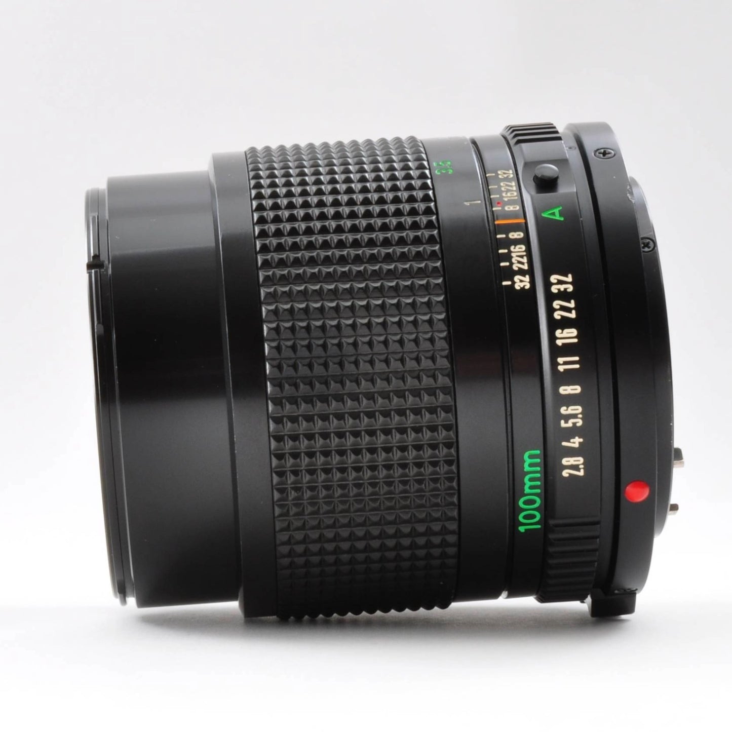 Canon NEW FD 100mm F/2.8 MF NFD Lens w/Filter Near Mint From Japan y0116