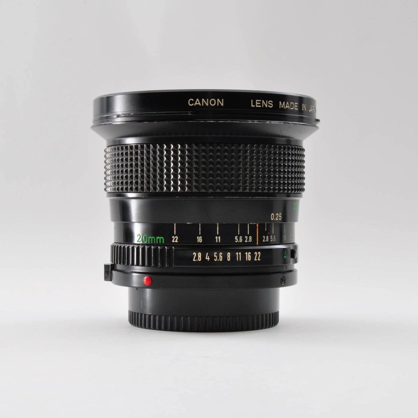 Canon New FD NFD 20mm f/2.8 MF Wide Angle Lens Excellent+++ From Japan y0121
