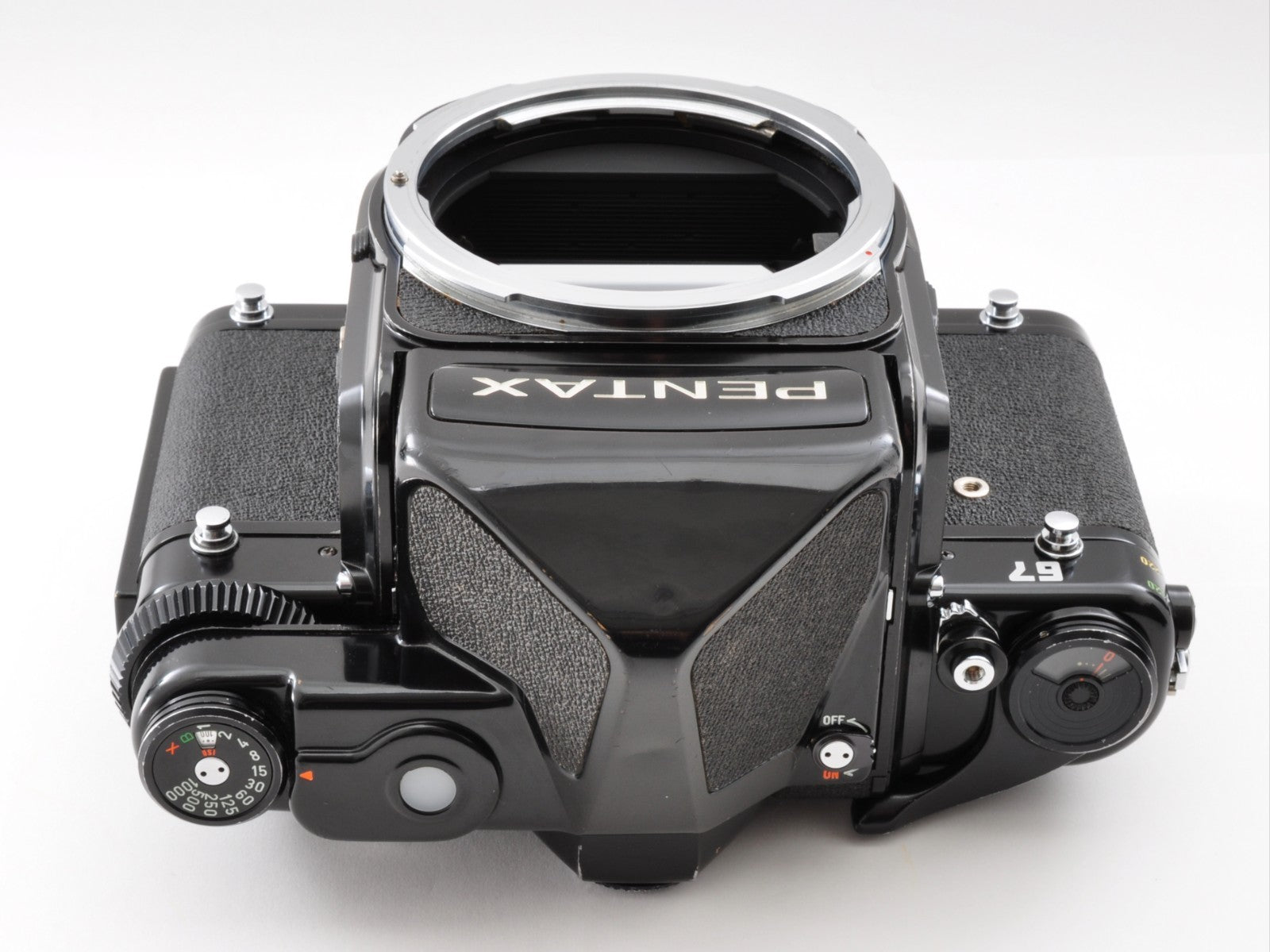 Pentax 67 Late MLU TTL Rare Factory Multi-Exposure Mod Excellent