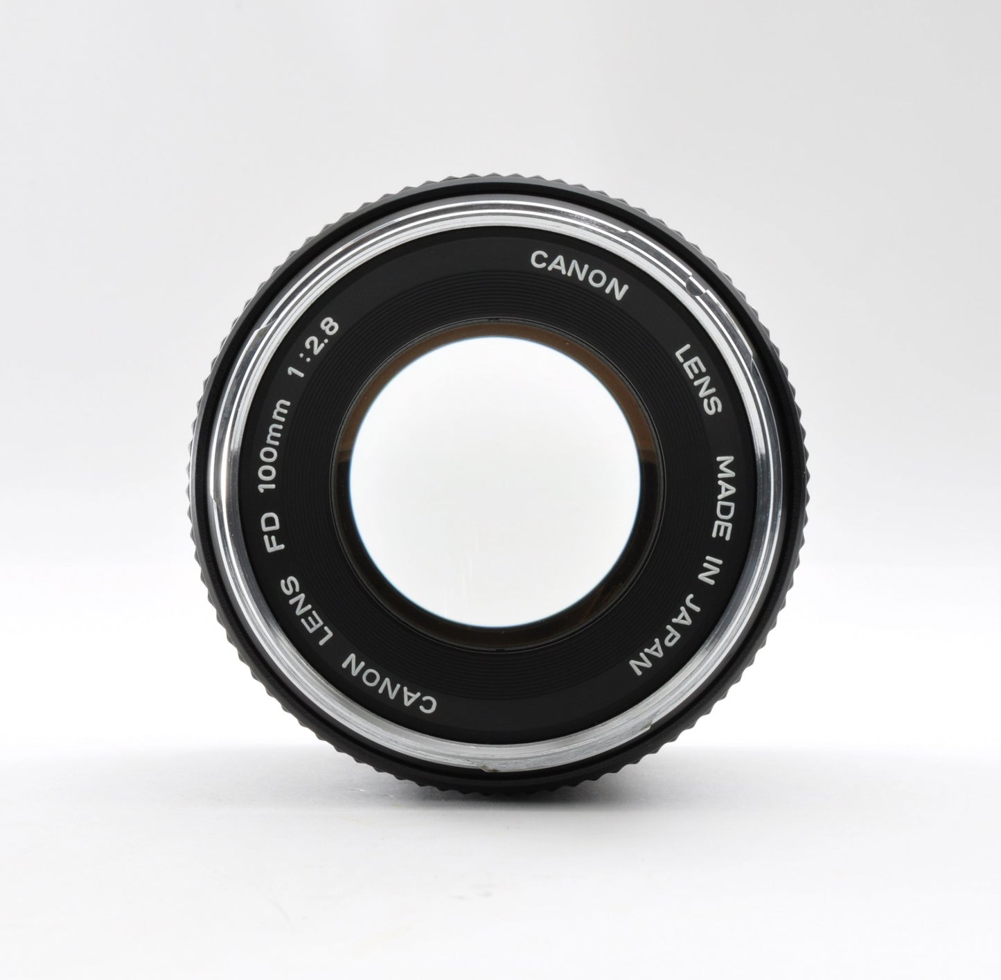 Canon FD 100mm f/2.8 Silver Nose "O" Portrait Prime MF Lens NEAR MINT Japan 0305