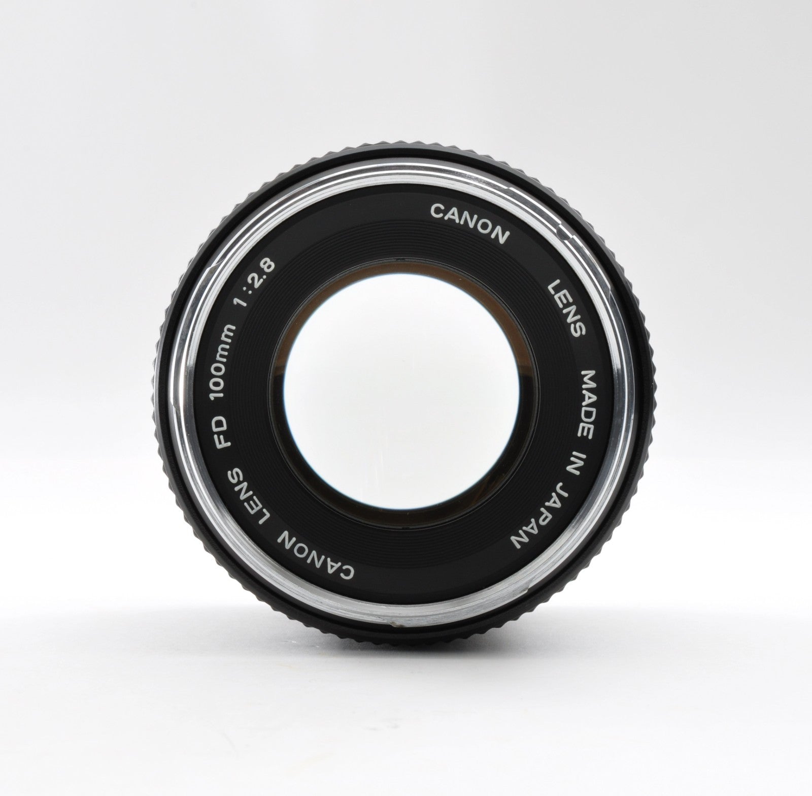 Canon FD 100mm f/2.8 Silver Nose "O" Portrait Prime MF Lens NEAR MINT Japan 0305