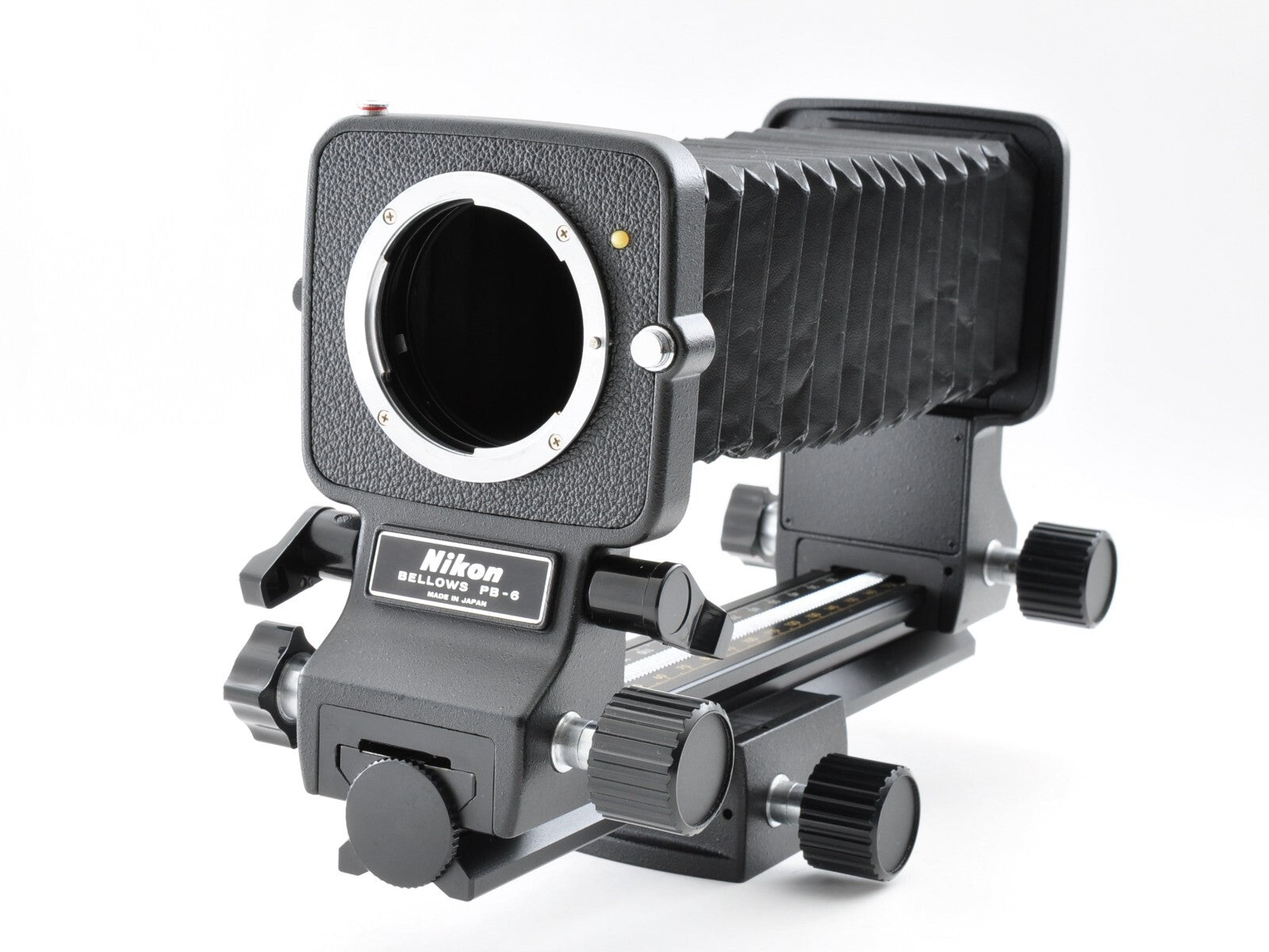 Nikon PB-6 Bellows Focusing Attachment F Mount w/Caps Near Mint From Japan y0039