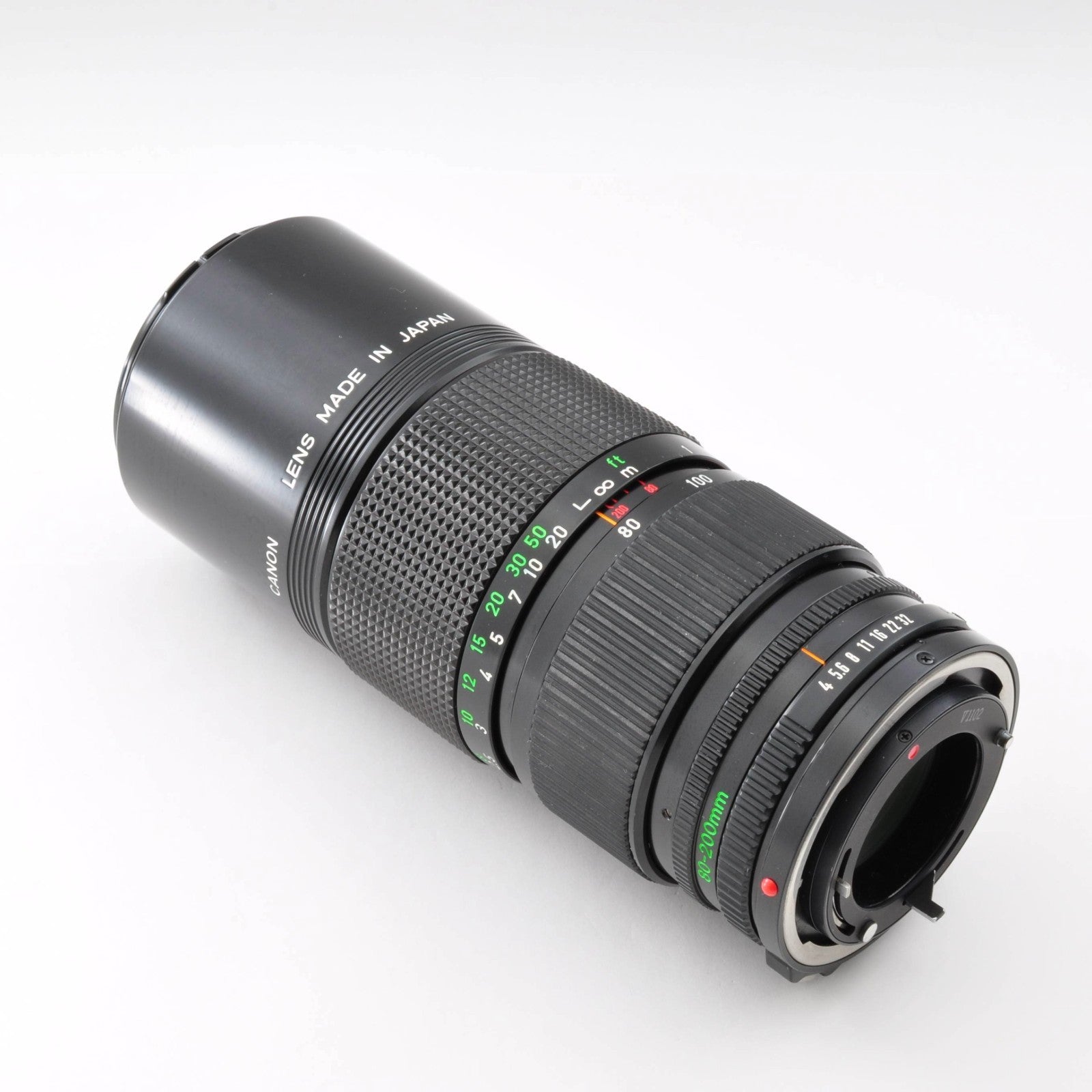 Canon New FD NFD 80-200mm F/4 Zoom Lens Excellent+++ From Japan 0298