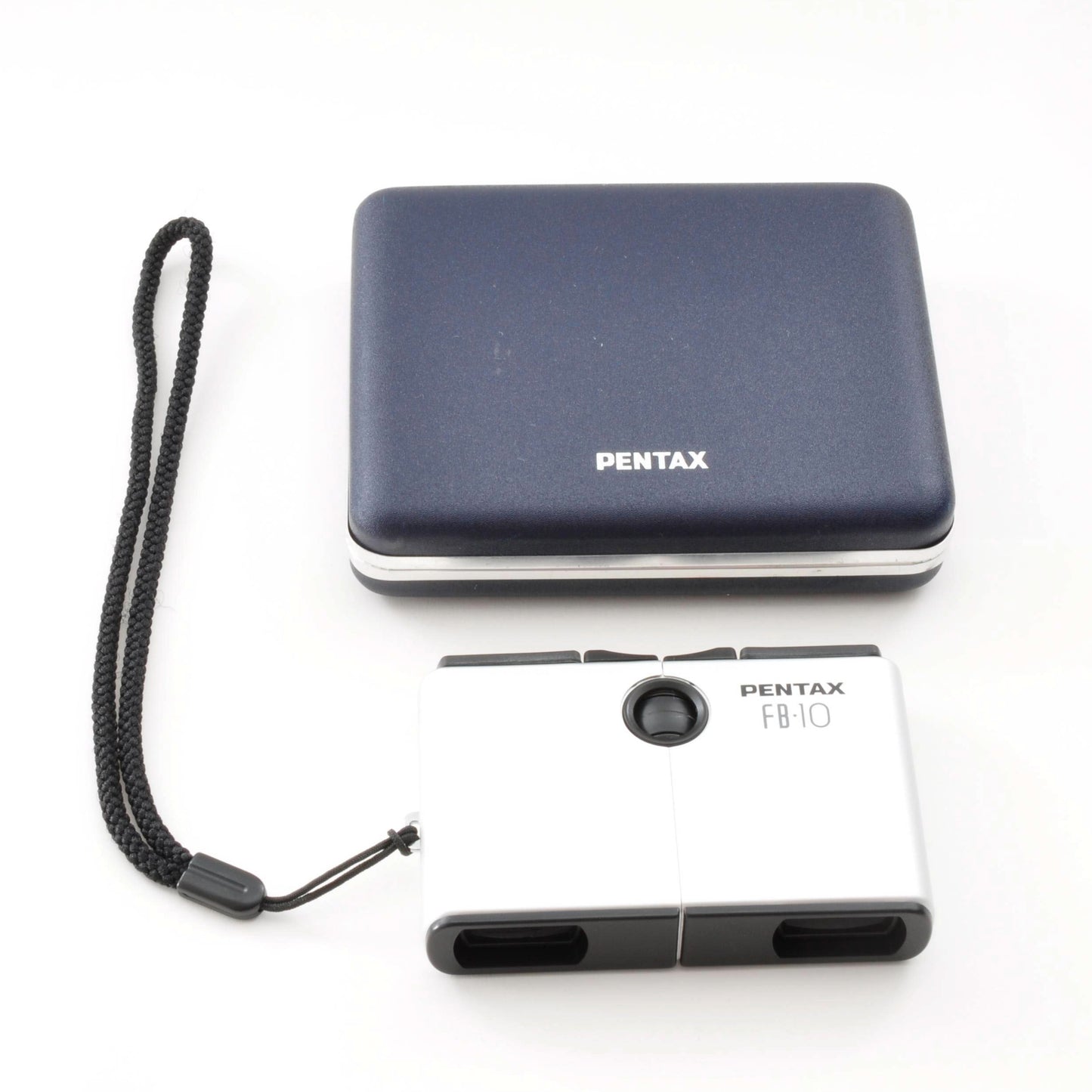 PENTAX FB-10 Silver 10x18 6° Binocular 86x58x17mm 128g Near Mint From Japan 0324
