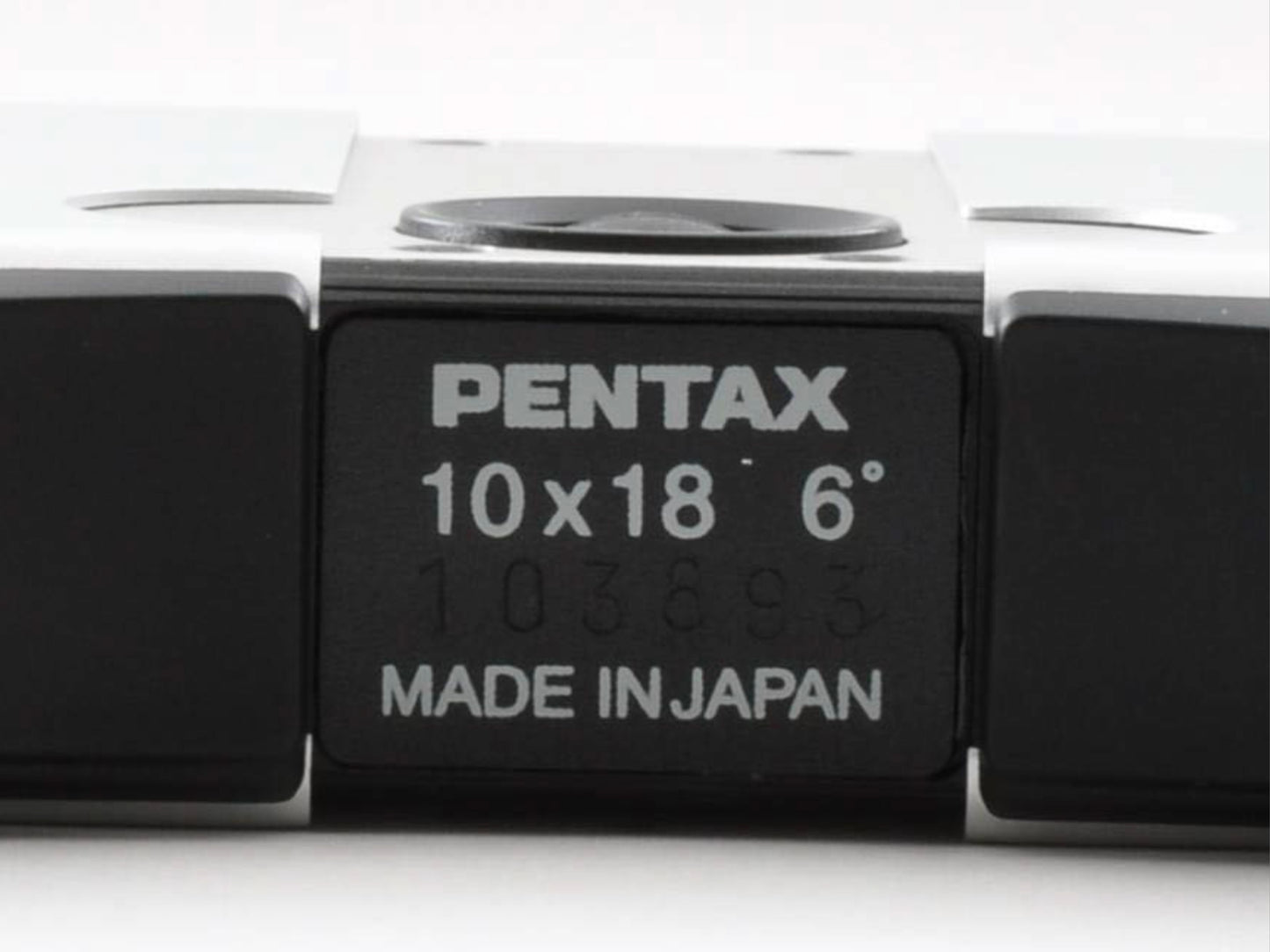 PENTAX FB-10 Silver 10x18 6° Binocular 86x58x17mm 128g Near Mint From Japan 0324