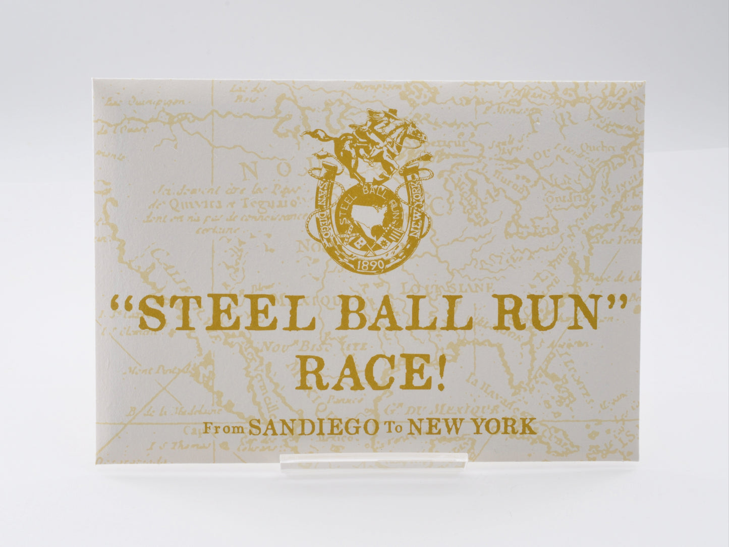 JoJo's Bizarre Adventure: Steel Ball Run – Postcard Set A & B | JoJo Caravan Exclusive