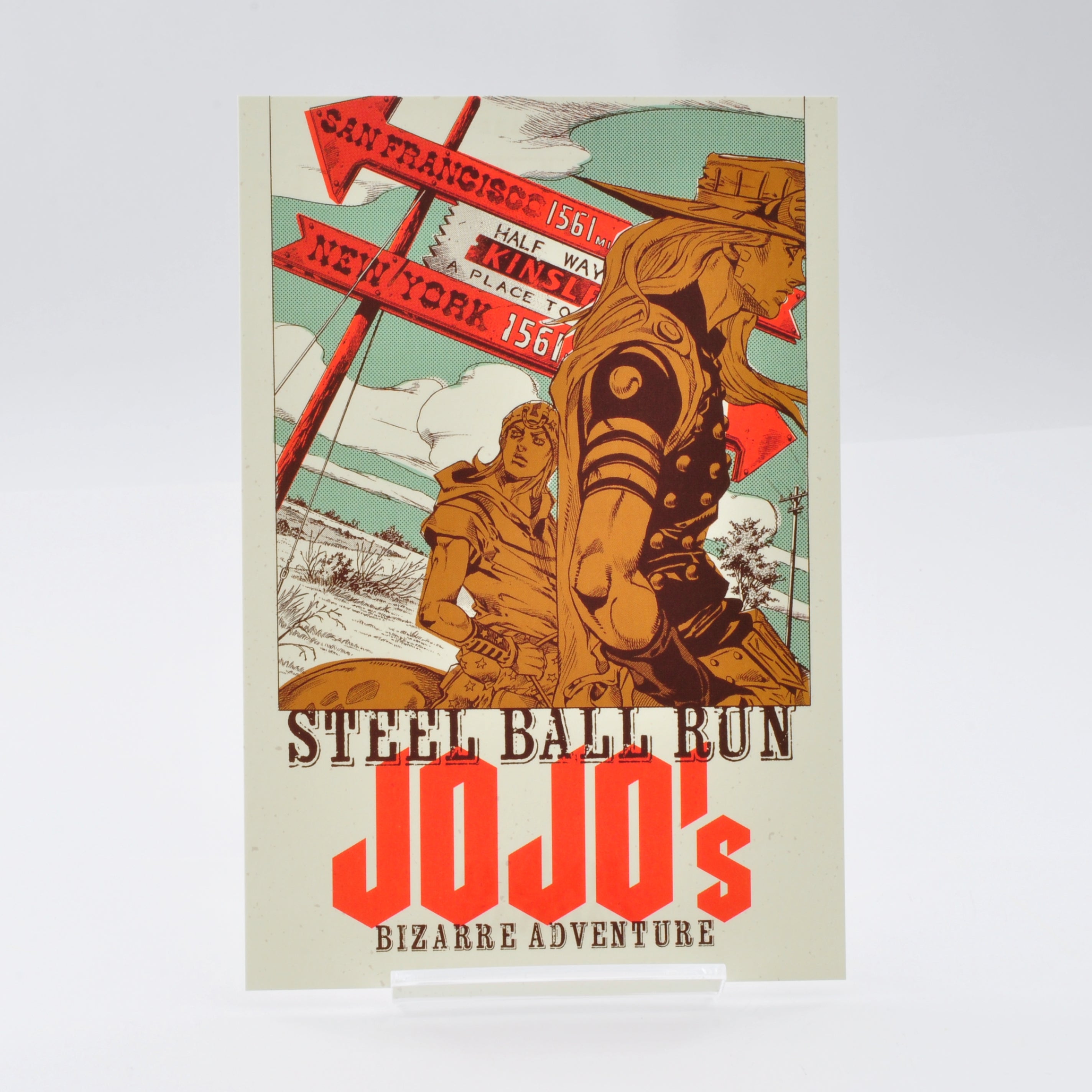 JoJo's Bizarre Adventure Steel Ball Run Postcard Set | JoJo