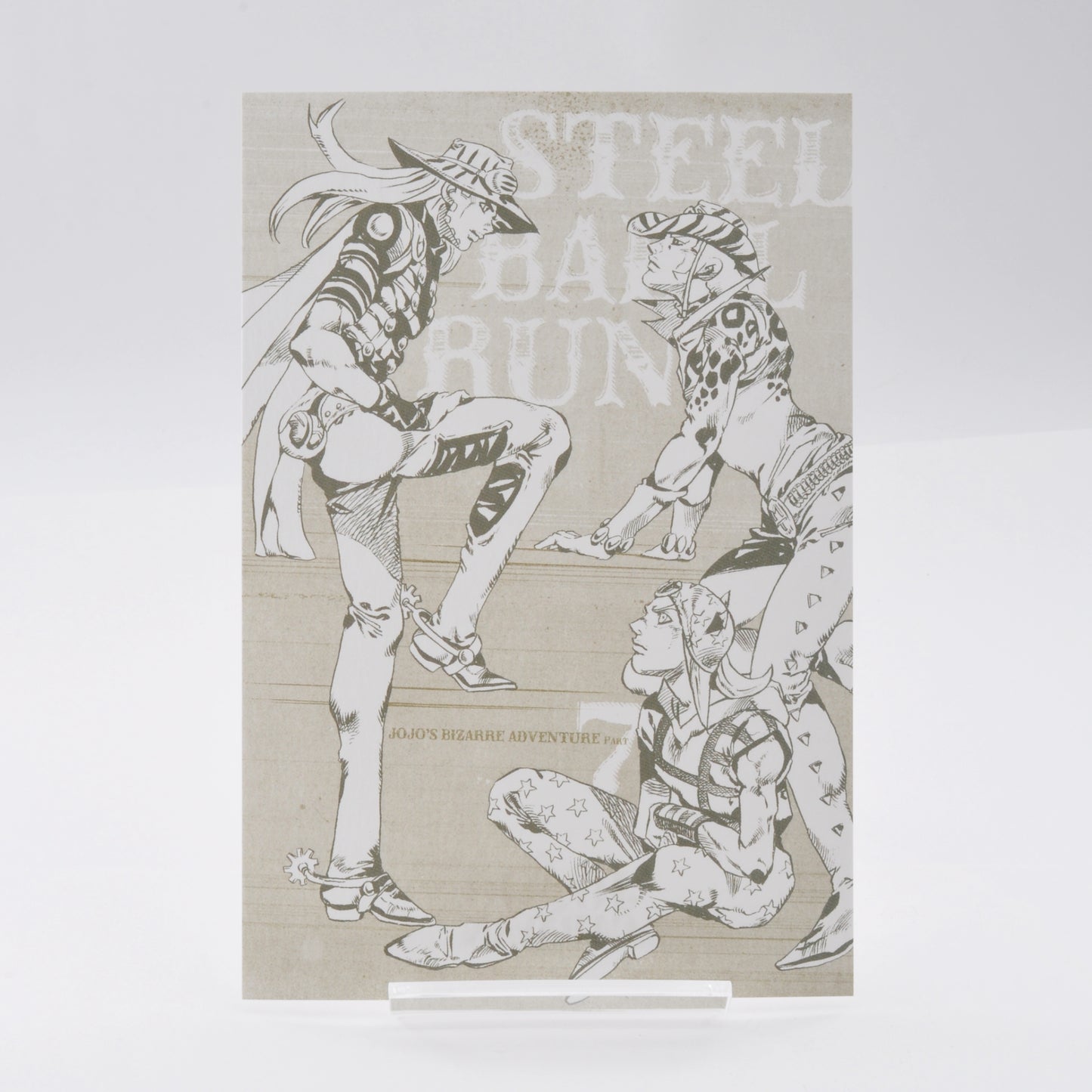JoJo's Bizarre Adventure: Steel Ball Run – Postcard Set A & B | JoJo Caravan Exclusive