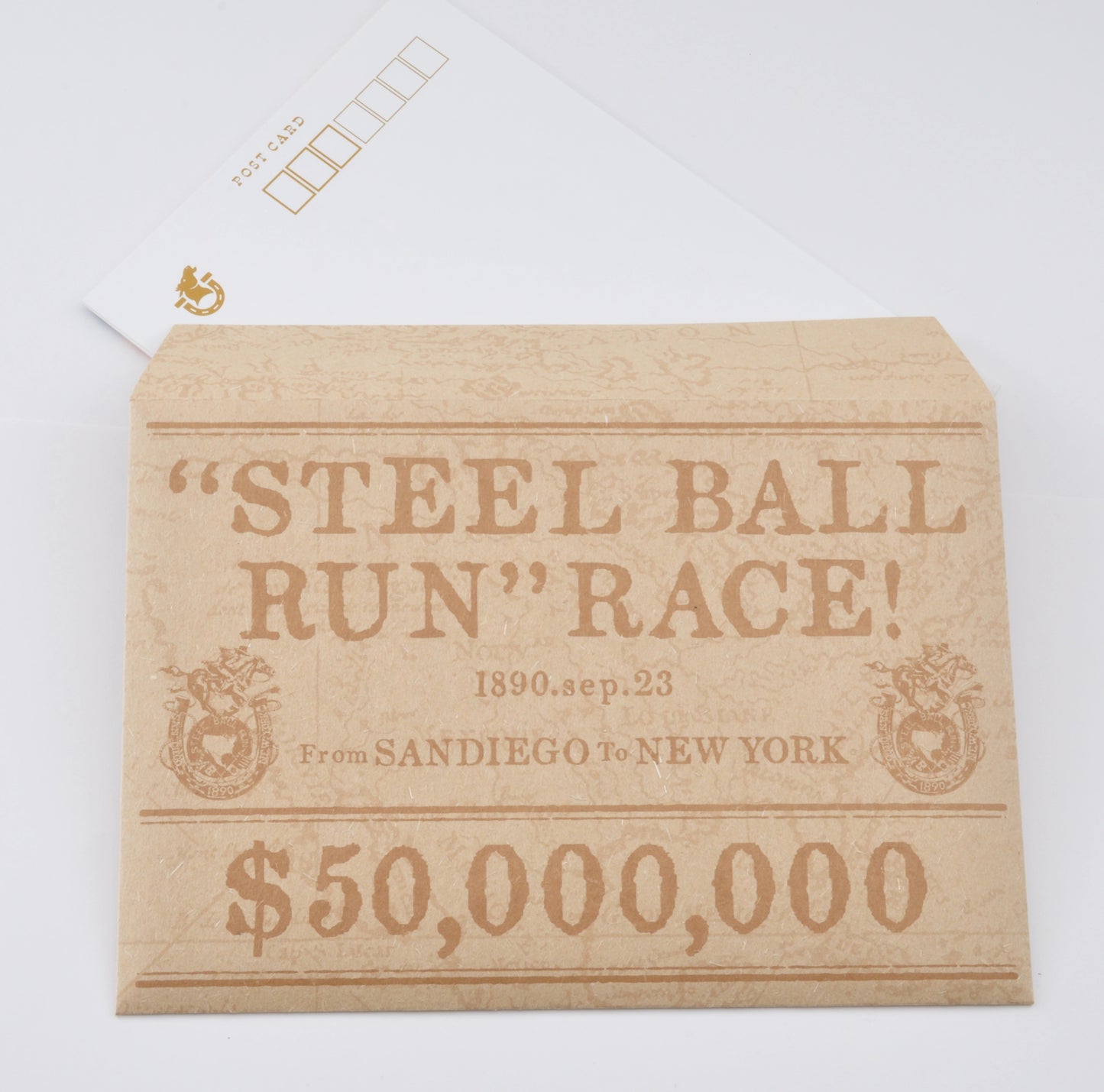 JoJo's Bizarre Adventure: Steel Ball Run – Postcard Set A & B | JoJo Caravan Exclusive