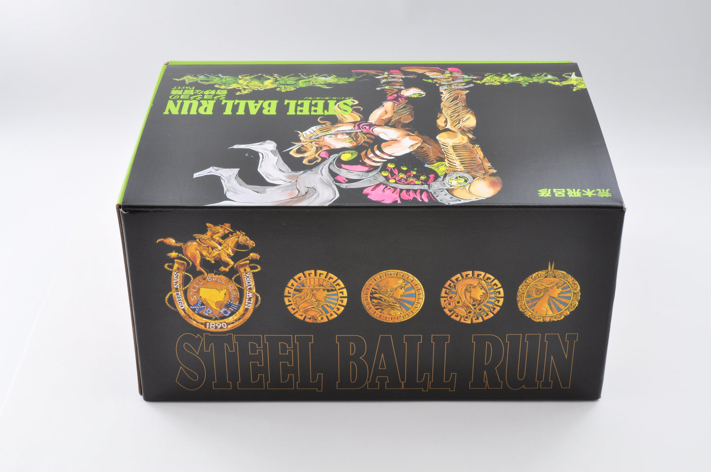 JoJo's Bizarre Adventure: Steel Ball Run – Complete Manga Box Set (Vol. 1–16)