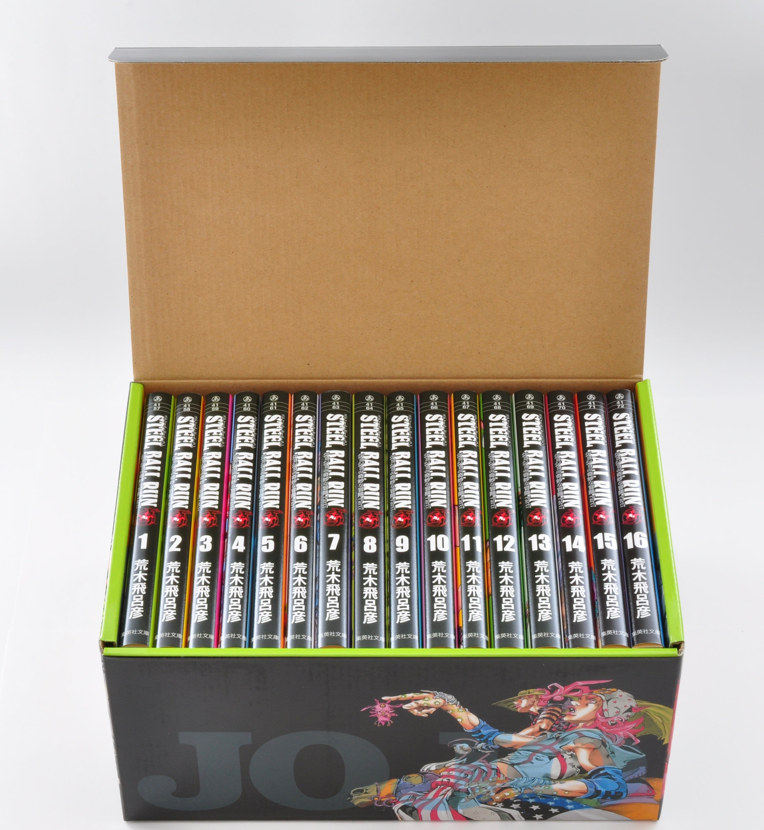 JoJo's Bizarre Adventure Steel Ball Run Complete Manga Box Set Vol