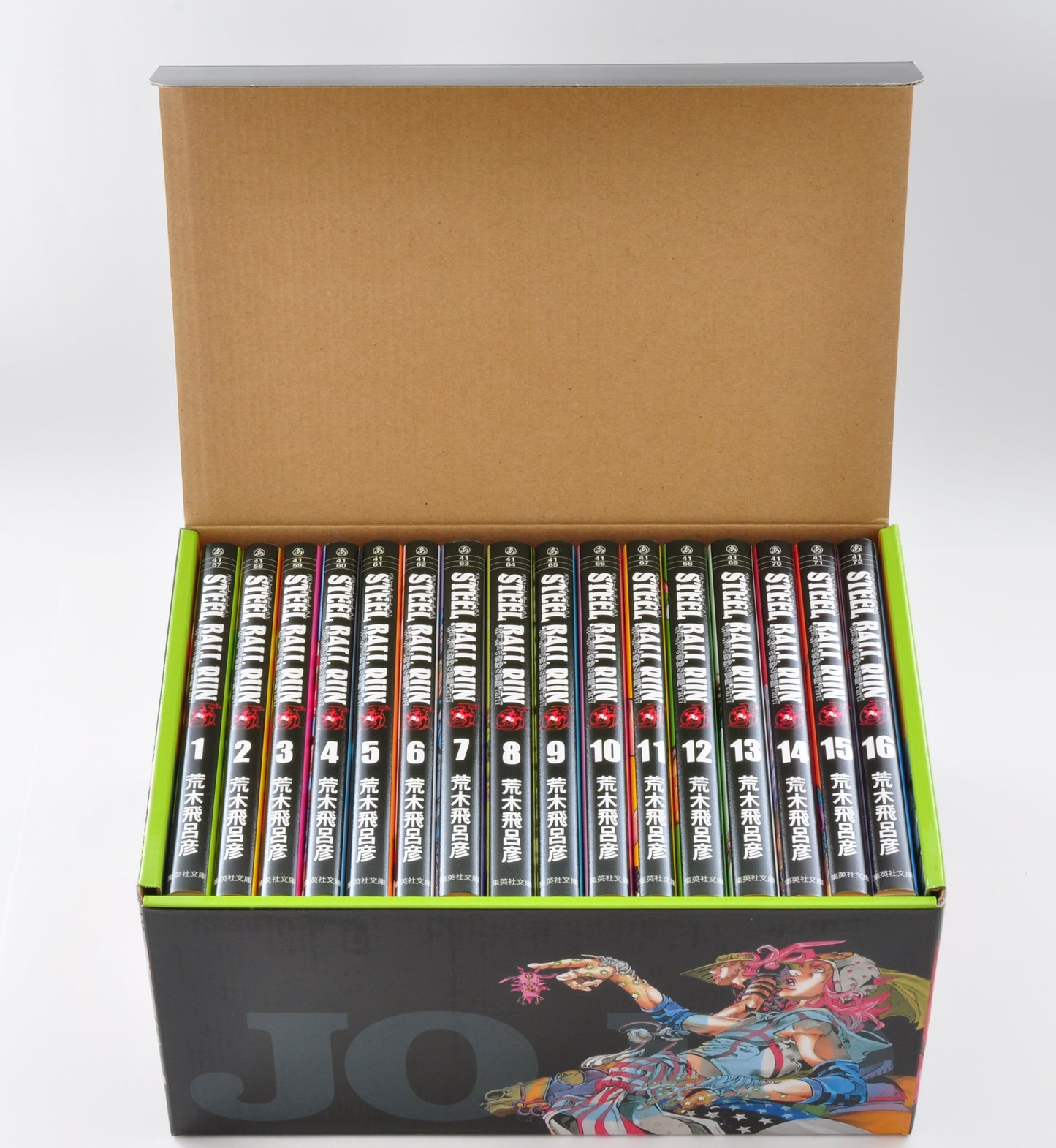 JoJo's Bizarre Adventure: Steel Ball Run – Complete Manga Box Set (Vol. 1–16)