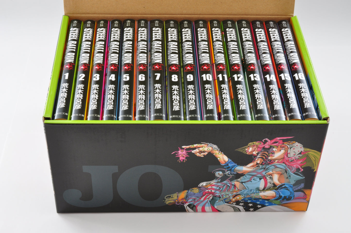 JoJo's Bizarre Adventure: Steel Ball Run – Complete Manga Box Set (Vol. 1–16)