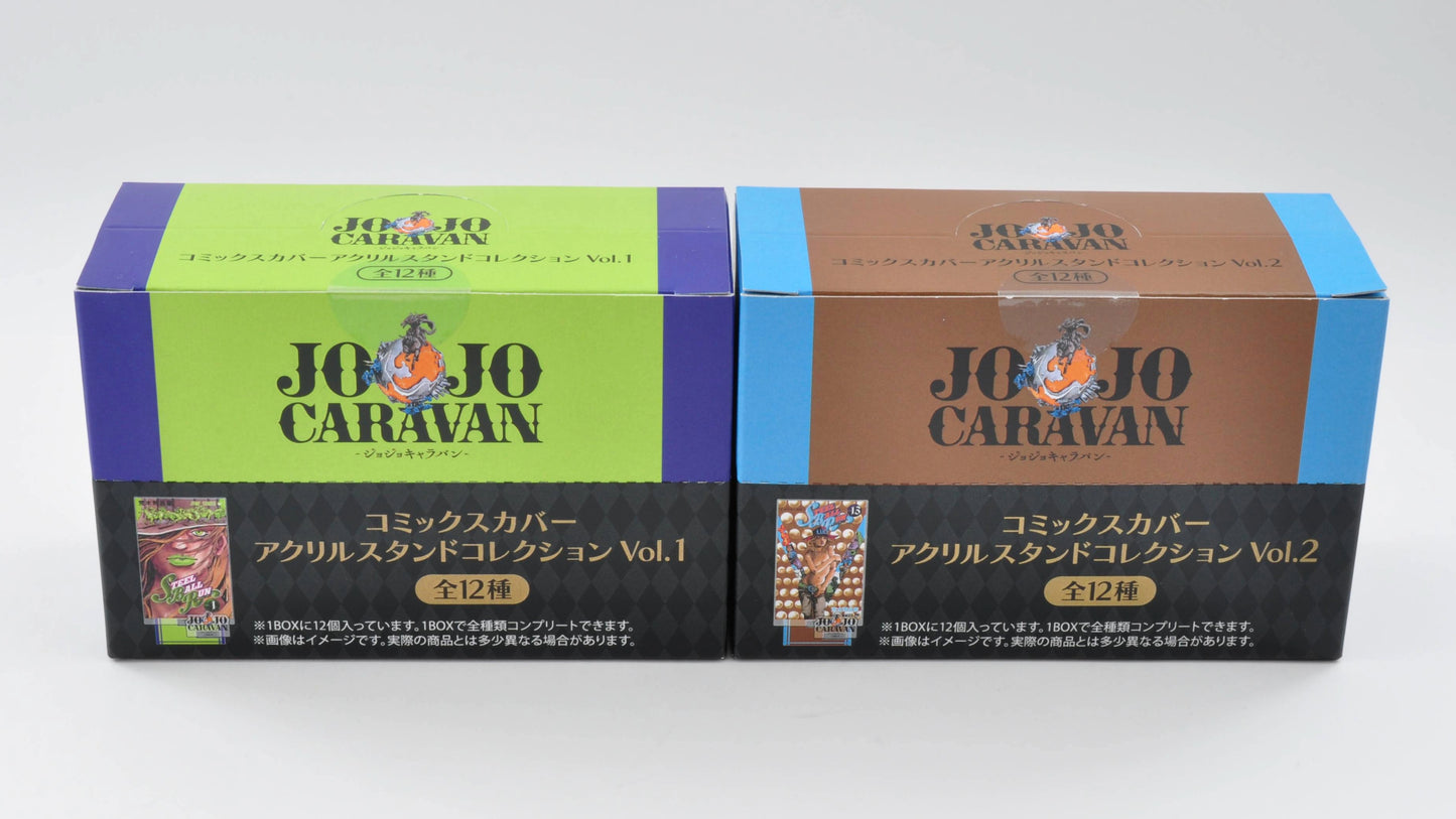 JoJo's Bizarre Adventure: Steel Ball Run – Acrylic Figure Vol.1 & Vol.2 Set | JoJo Caravan Exclusive