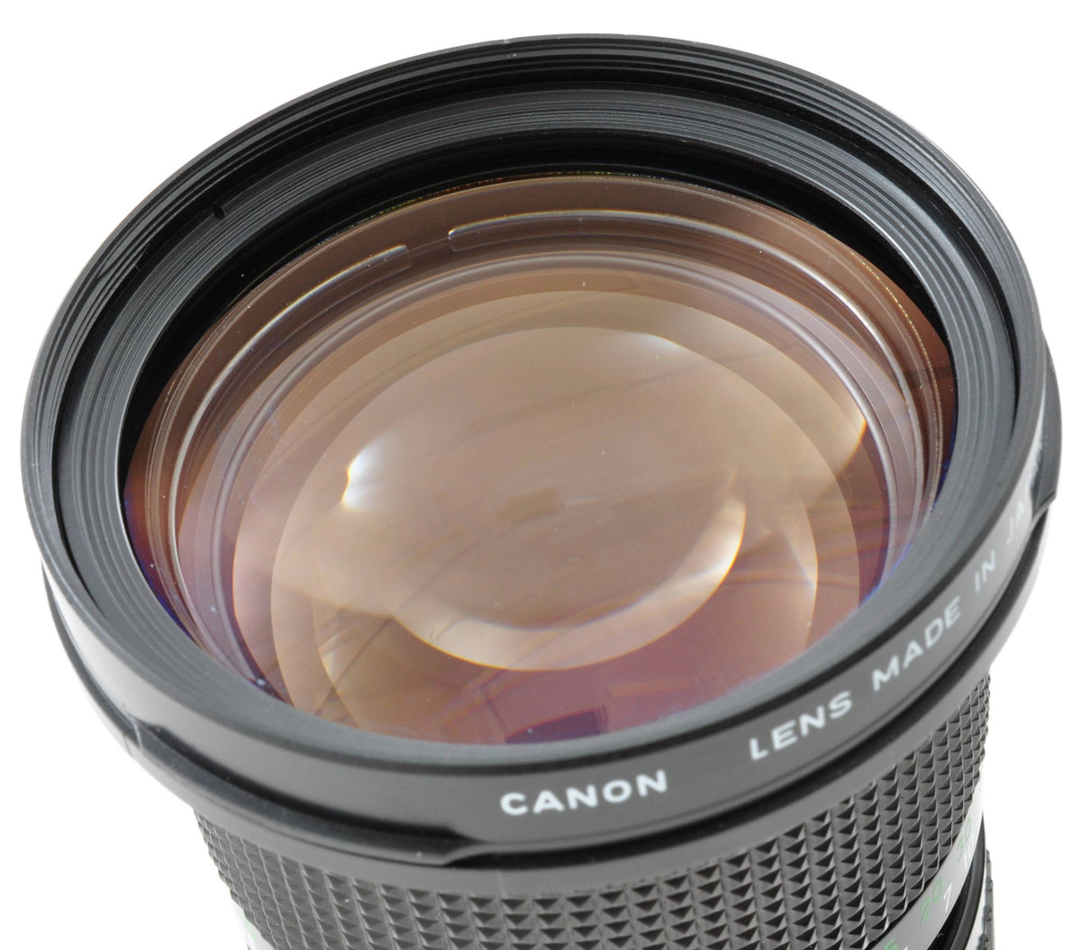 Canon New FD NFD 35-105mm f/3.5 MF Zoom Macro Lens w/Hood Near Mint From Japan 0326