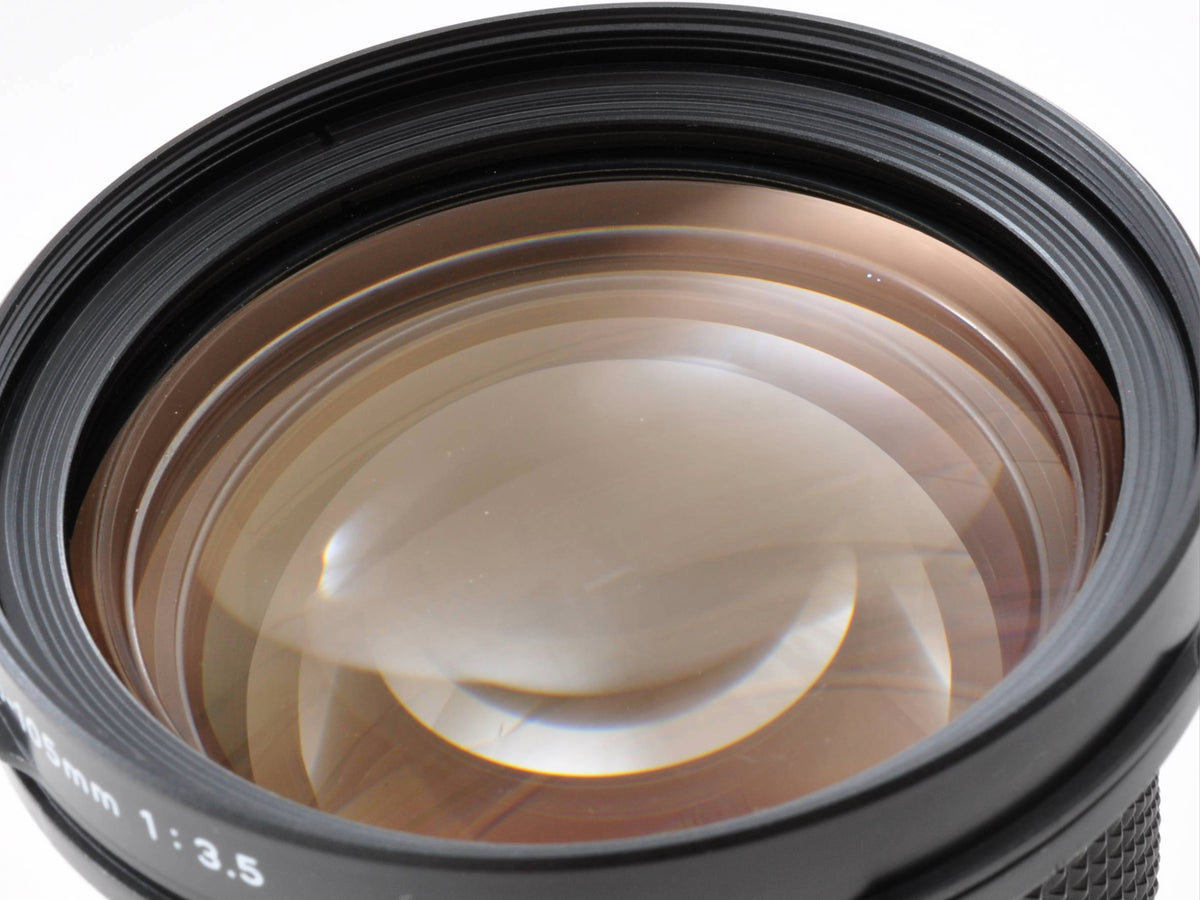 Canon New FD NFD 35-105mm f/3.5 MF Zoom Macro Lens w/Filter Near Mint From Japan 0327