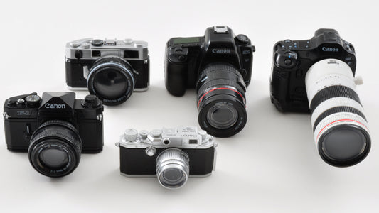 Canon Miniature Camera Collection - Official Japanese Bandai Gashapon (Set of 5)
