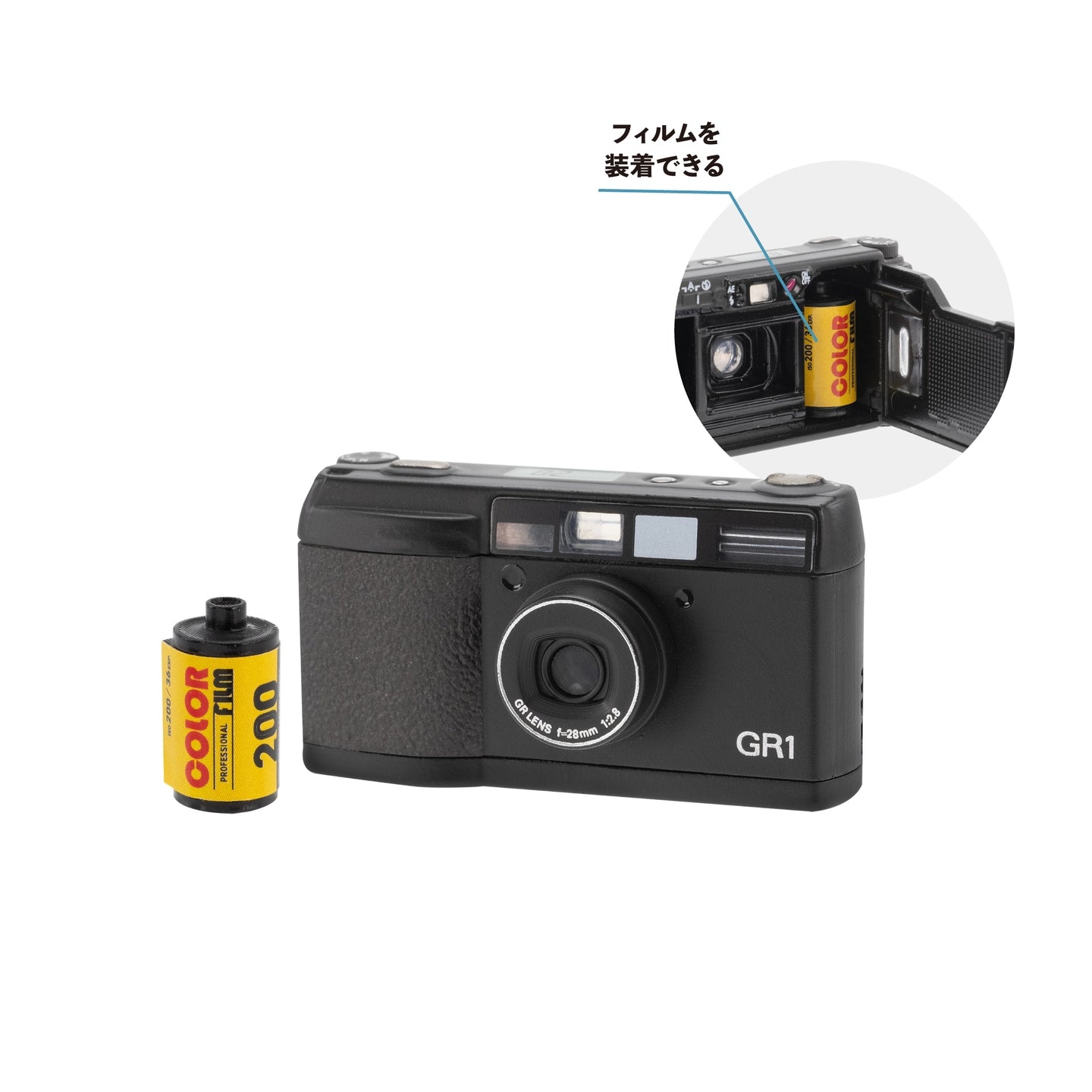 RICOH Camera Miniature Collection - Official Gashapon by KENELE STORE (Set of 4)