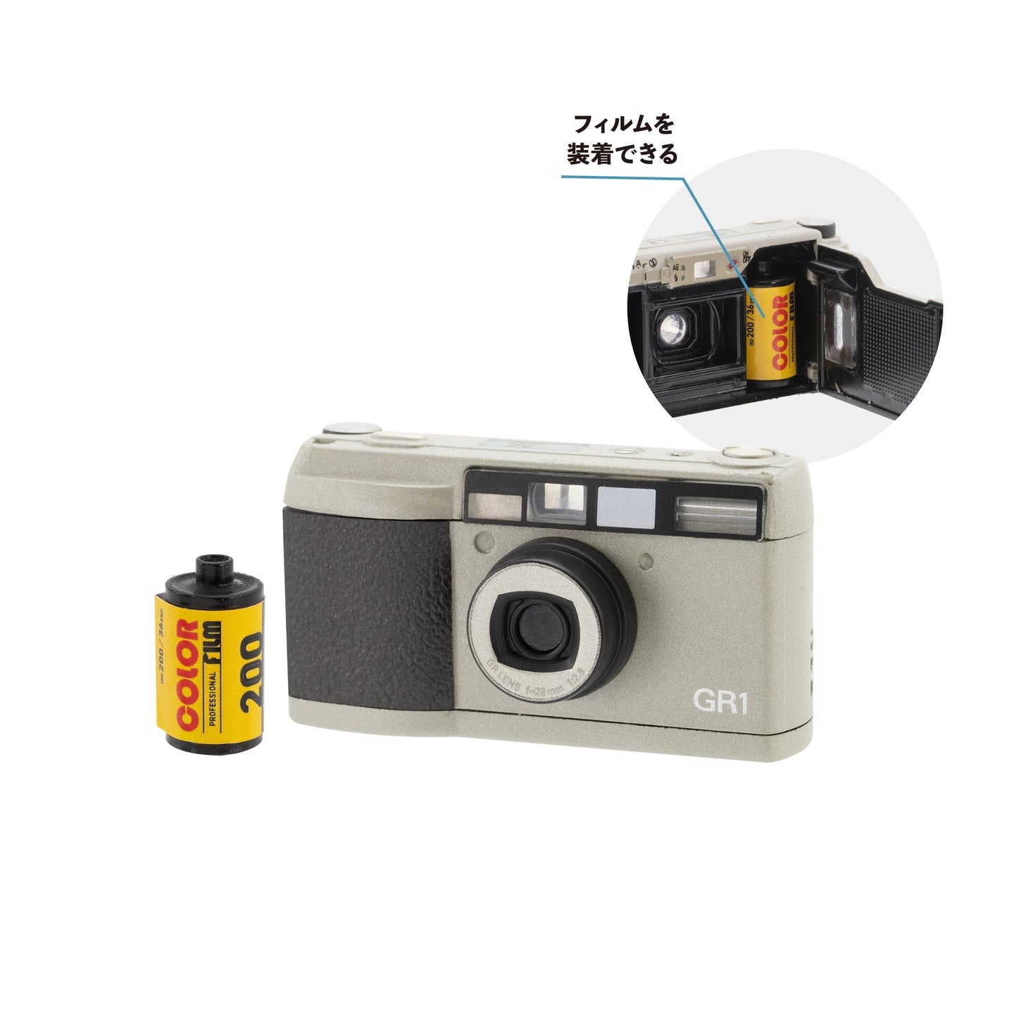 RICOH Camera Miniature Collection - Official Gashapon by KENELE STORE (Set of 4)