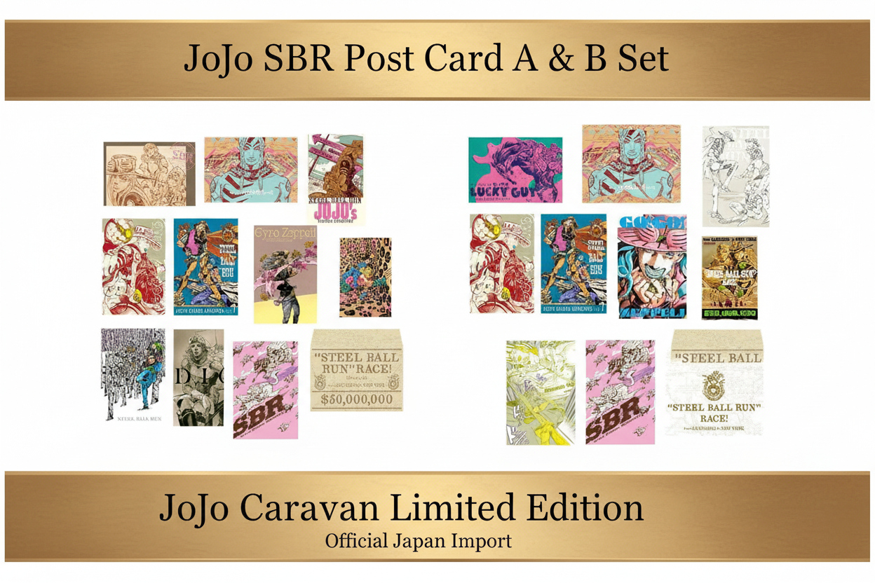 JoJo SBR Post Card Banner