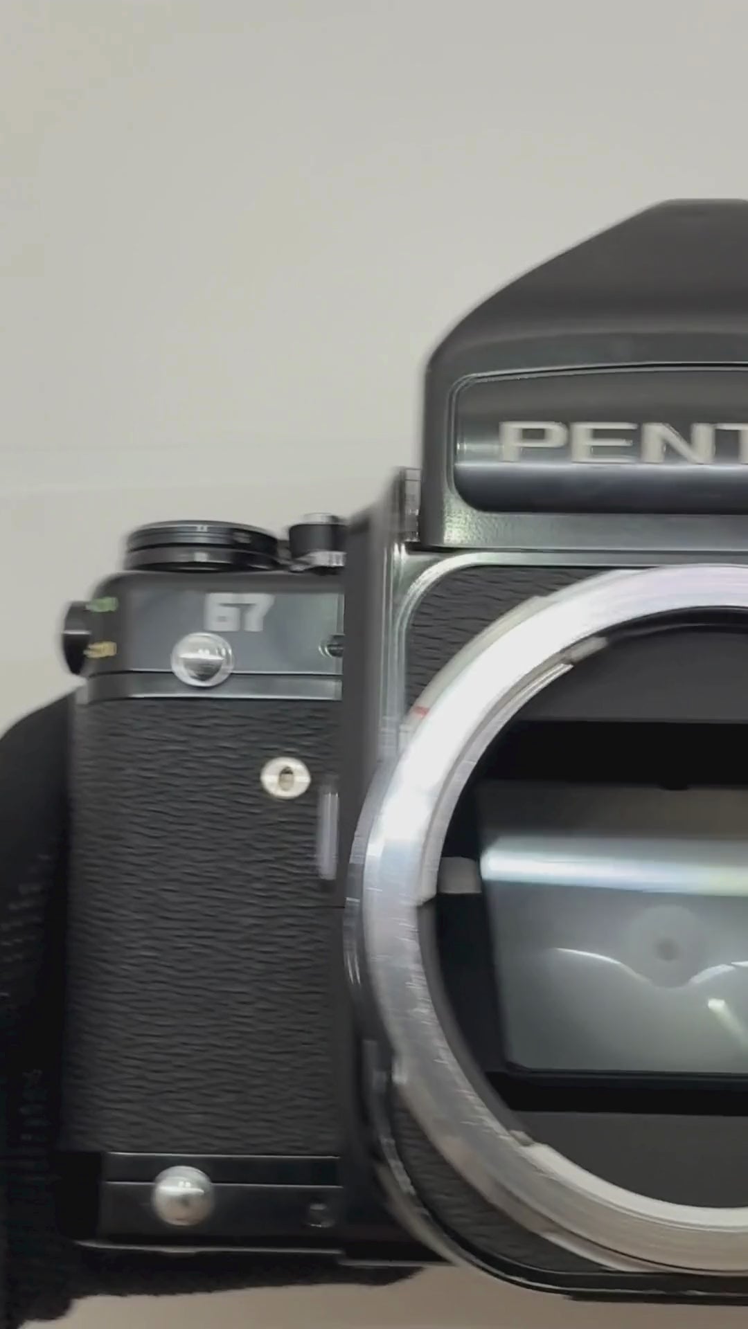 Pentax 67 Late MLU TTL Rare Factory Multi-Exposure Mod Excellent